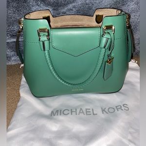 Michael Kors Leather Convertible Satchel Tote & Crossbody- Limited Addition!!